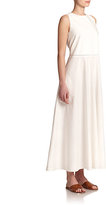 Thumbnail for your product : The Row Hera Cotton Midi Dress