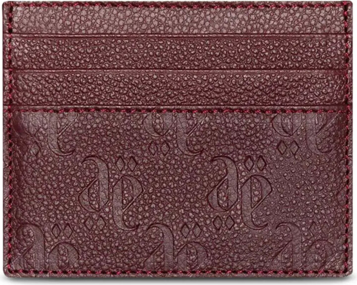 PLACE OF ËLMS Grained Card Holder