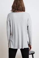 Thumbnail for your product : Velvet by Graham & Spencer PATIENCE BABY THERMAL KNIT V-NECK TOP
