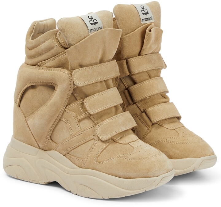 isabel marant wedge trainers sale