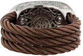 Thumbnail for your product : Charriol Brown Diamond Cable Ring
