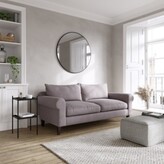 Thumbnail for your product : The White Company Medium Evesham Velvet Sofa, Silver Grey Velvet, 2 Seater