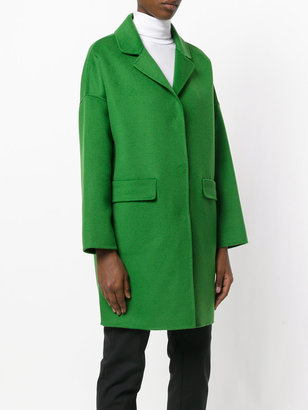 P.A.R.O.S.H. straight fit button coat