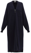 Thumbnail for your product : Extreme Cashmere No. 61 Koto Stretch-cashmere Cardigan - Navy