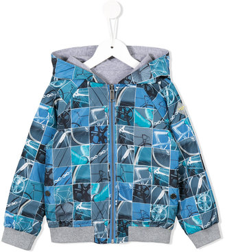 Paul Smith Junior - reversible jacket - kids - Cotton/Polyester/Spandex/Elastane - 12 yrs