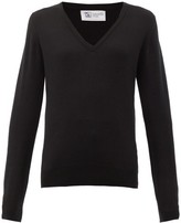 Thumbnail for your product : Johnstons of Elgin V-neck Cashmere Sweater - Black