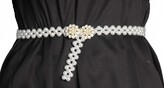 Thumbnail for your product : Ulalaza Women Stretch Pearl Belt