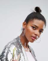 Thumbnail for your product : ASOS Limited Edition Pastel Open Star Earrings