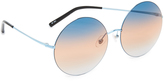 Thumbnail for your product : Matthew Williamson Round Sunglasses