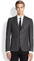 Thumbnail for your product : Burberry Stirling Slim-Fit Wool Blazer