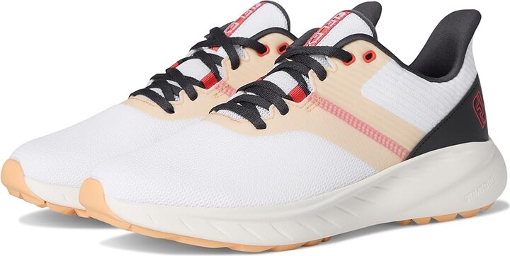 FootJoy FJ Flex Women's Golf Shoes Lucent White/Rose Gold/Shadow : 8.5 M, Textile