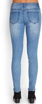 Thumbnail for your product : Forever 21 Patchwork Skinny Jeans