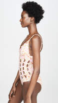 Thumbnail for your product : Zimmermann Goldie Crescent Cutout One Piece
