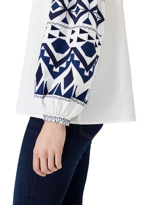 Hallhuber Embroidered ethnic blouse