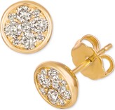 Thumbnail for your product : LeVian Strawberry & Nude Diamond Cluster Stud Earrings (1/2 ct. t.w.) in 14k Rose Gold (Also Available in Yellow Gold)