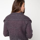 Thumbnail for your product : La Redoute NOA NOA Chunky Rib Open Cardigan with Shawl Collar