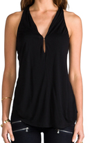 Thumbnail for your product : Heather Mesh Back Top