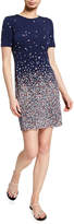 Thumbnail for your product : MICHAEL Michael Kors Ombre Bloom Short-Sleeve Dress