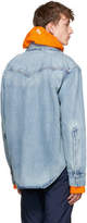 Thumbnail for your product : Vetements Blue Levis Edition Heavy Denim Shirt