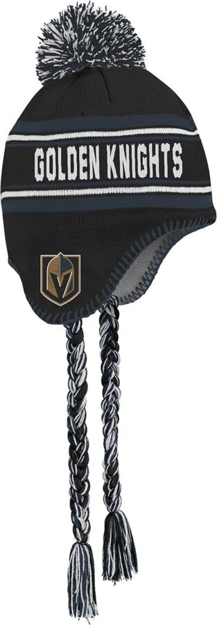 Las Vegas Raiders Youth Tie-Dye Cuffed Knit Hat - Gray