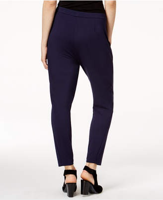 Eileen Fisher Stretch Jersey Slim-Leg Pull-On Pants, Created for Macy's