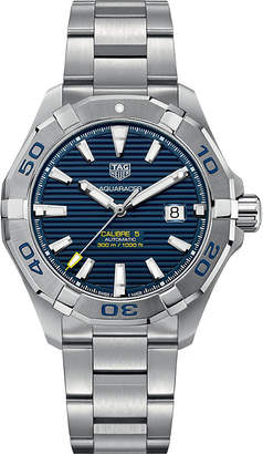Tag Heuer Aquaracer stainless steel blue mens