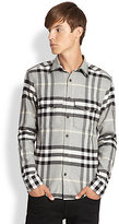 Thumbnail for your product : Burberry Bartley Check Flannel Shirt