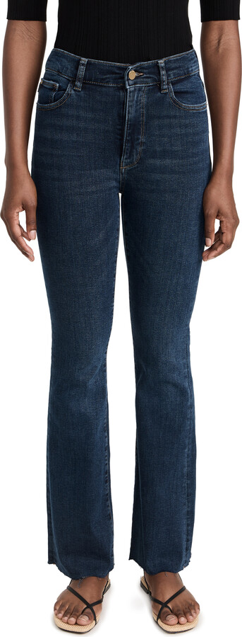 DL1961 Bridget Boot: High Rise Instasculpt Jeans