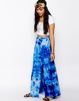 Thumbnail for your product : ASOS Wrap Maxi Skirt In Tie Dye