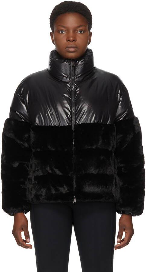 Short Black Fur Jacket | Shop the world's largest collection of fashion |  ShopStyle