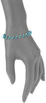 Thumbnail for your product : Ileana Makri IAM by Turquoise Beaded Double-Row Bracelet