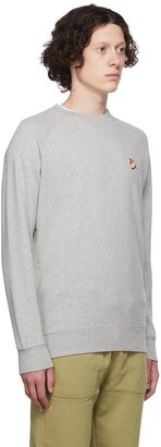 MAISON KITSUNÉ Gray Chillax Fox Sweatshirt