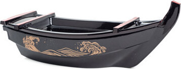 Japanese Sashimi Sushi Boat Plate Detachable Serving Tray For Restaurant Home Dining Decorative Dinnerware Party Hosting Display Boat