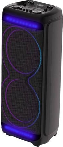 Supersonic IQ6815DJBT IQ Sound 2 x 15 inch Bluetooth Light Show Party Speaker
