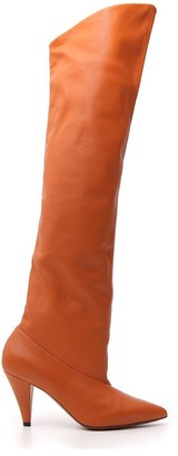 divia nappa leather boot