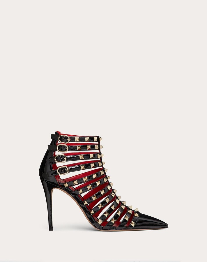 valentino rockstud bootie