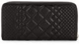 Thumbnail for your product : Love Moschino Embossed Faux Leather Zip-Around Wallet