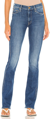 mother bell bottom jeans