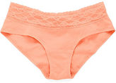 Thumbnail for your product : Victoria's Secret Cotton Lingerie Lace-waist Hiphugger Panty