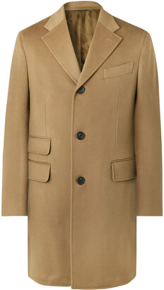Thom Sweeney Slim-Fit Wool And Cashmere-Blend Overcoat