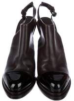 Thumbnail for your product : Alexander Wang Leather Cap-Toe Booties
