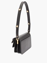 Thumbnail for your product : Marni Trunk Mini Saffiano-leather Shoulder Bag - Black