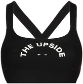 Thumbnail for your product : The Upside Paola logo print sports bra
