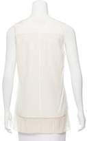 Thumbnail for your product : Reed Krakoff Sleeveless Silk Top