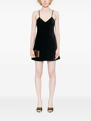 【送料&関税込】Saint Laurent Two-tone Velvet Mini Dress 25048087_55281649_1000.jpg