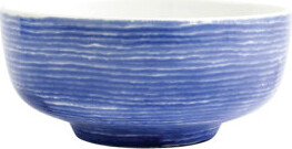 Viva by Vietri Santorini Stripe Medium Footed Serving Bowl