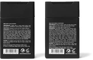 Patricks - Sh2 Deep Clean Shampoo & Cd2 Moisturizing Conditioner Set, 2 X 60ml - Black