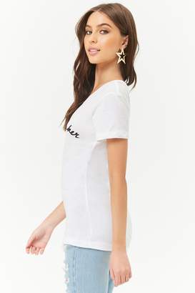 Forever 21 The Style Club Heartbreaker Tee