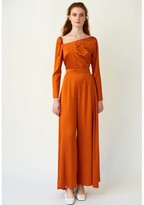 Thumbnail for your product : Skyline Orange Wide-Leg Trousers