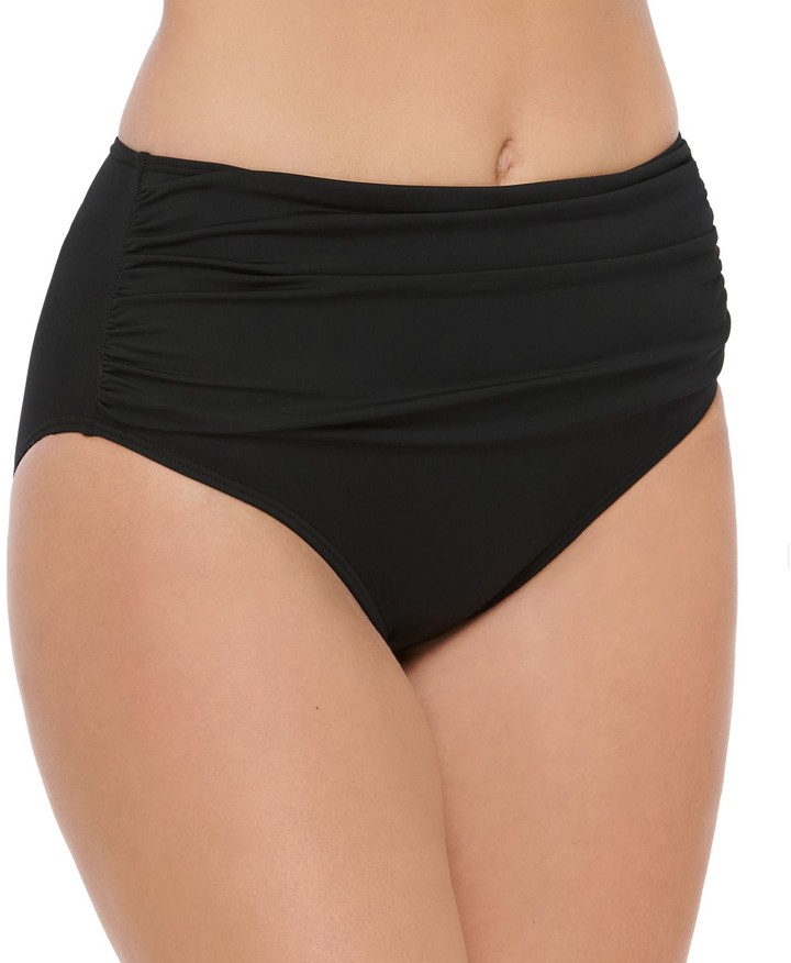 high waist tummy control bikini bottoms